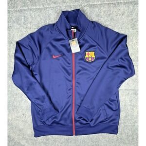 BARCELONA BARCA 2015/2016 FOOTBALL TRACK TOP JACKET NIKE ORIGINAL SIZE XXL NWT